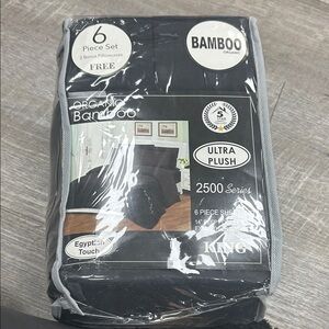 BAMBOO Organic Black Ultra Plush Underwear